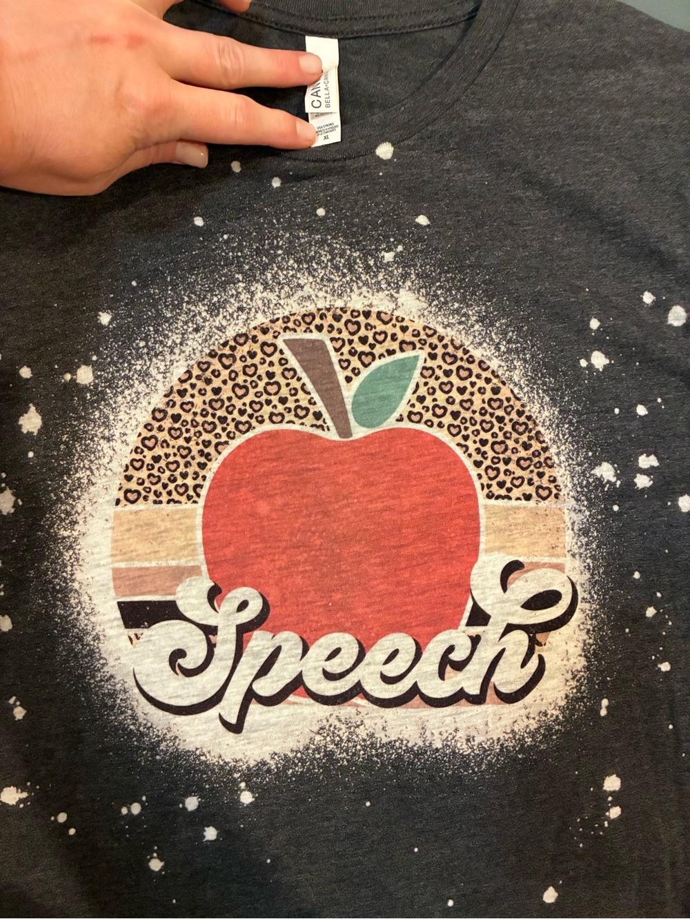 Lot of 5 womens XL Graphic Speech Therapy / SLP T-Shirts - Picture 3 of 7